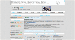 Desktop Screenshot of katalogfirm.iswift.eu